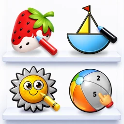 Coloring Mini Games 图标